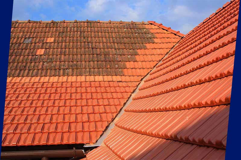 Nettoyage toiture - PROCHIRA ROOFING FAÇADE artisan toiturier couvreur en Belgique : nettoyage, démoussage, traitement anti-mousse toiture. Application d’un revêtement peinture hydrofuge coloré de toit intervention en BELGIQUE: région Flamande, Wallonne et Bruxelles….