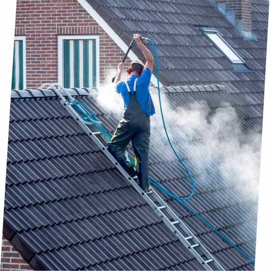Nettoyage toiture - PROCHIRA ROOFING FAÇADE artisan toiturier couvreur en Belgique : nettoyage, démoussage, traitement anti-mousse toiture. Application d’un revêtement peinture hydrofuge coloré de toit intervention en BELGIQUE: région Flamande, Wallonne et Bruxelles….